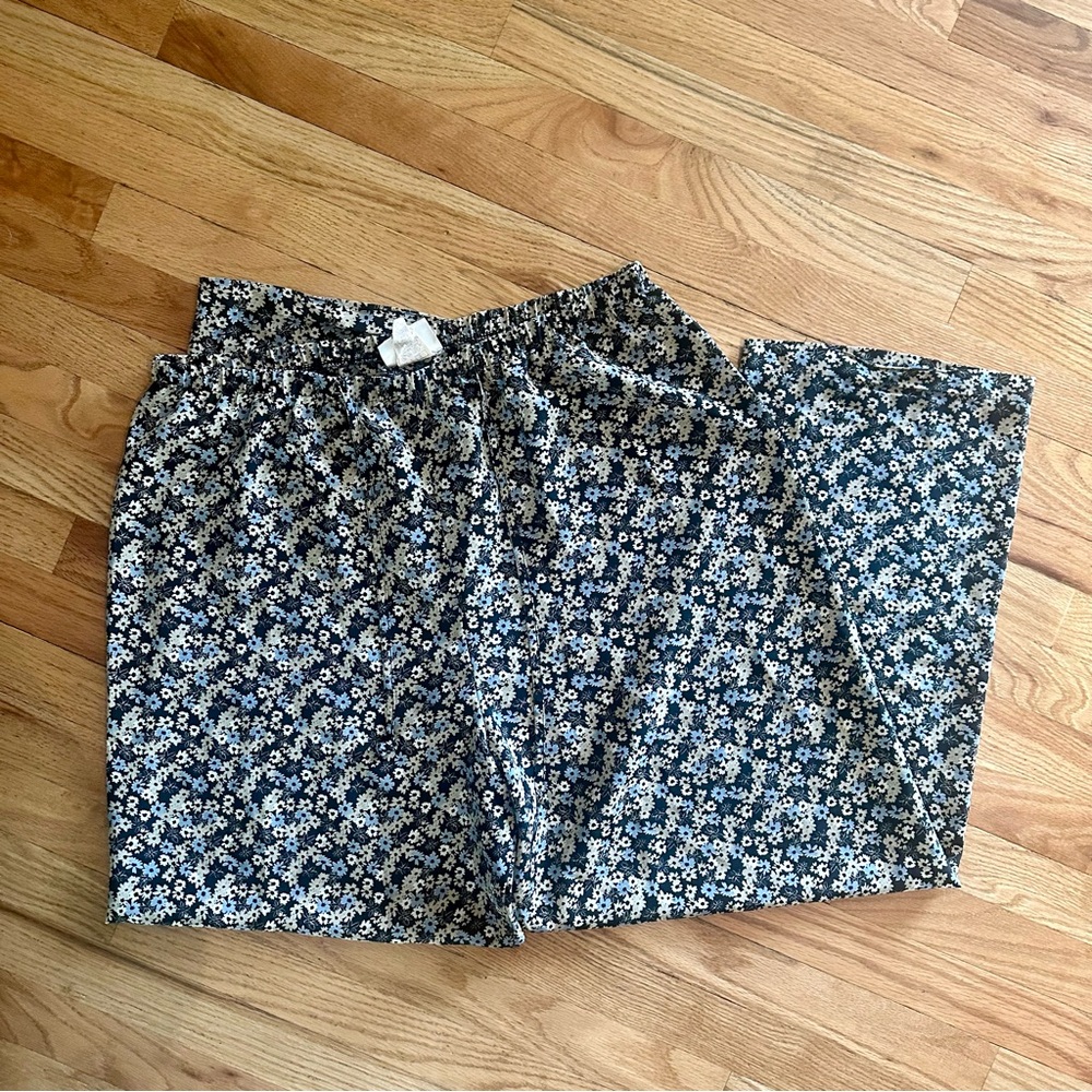 vintage floral pants